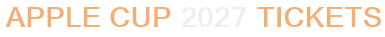 Apple Cup 2027 Tickets